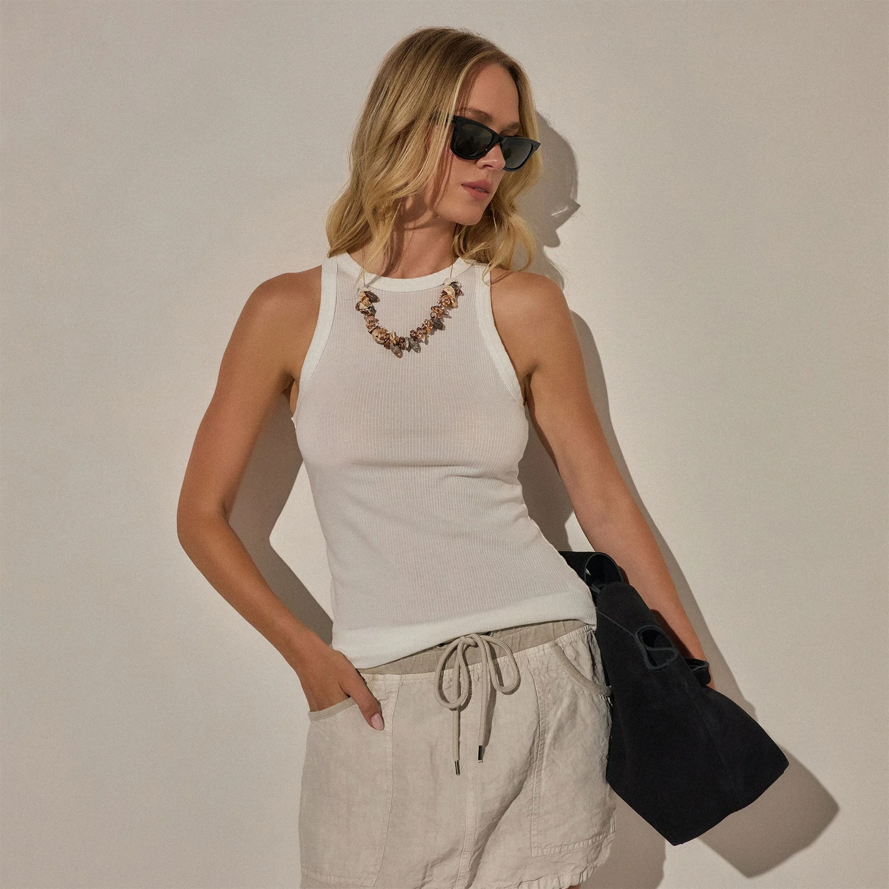 Sunset Tank - White - Image 5