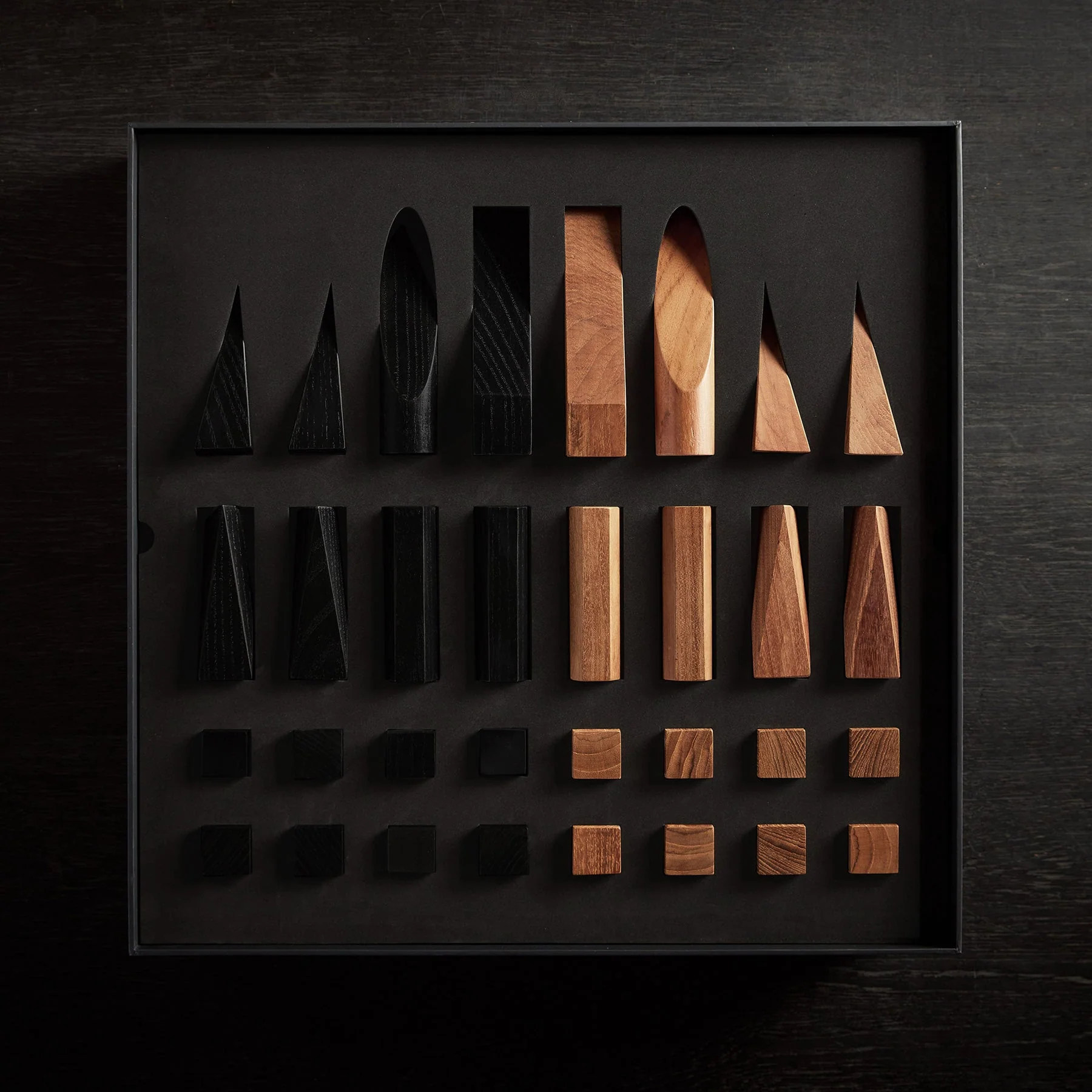 Teak Chess Board Set - Teak - Image 3