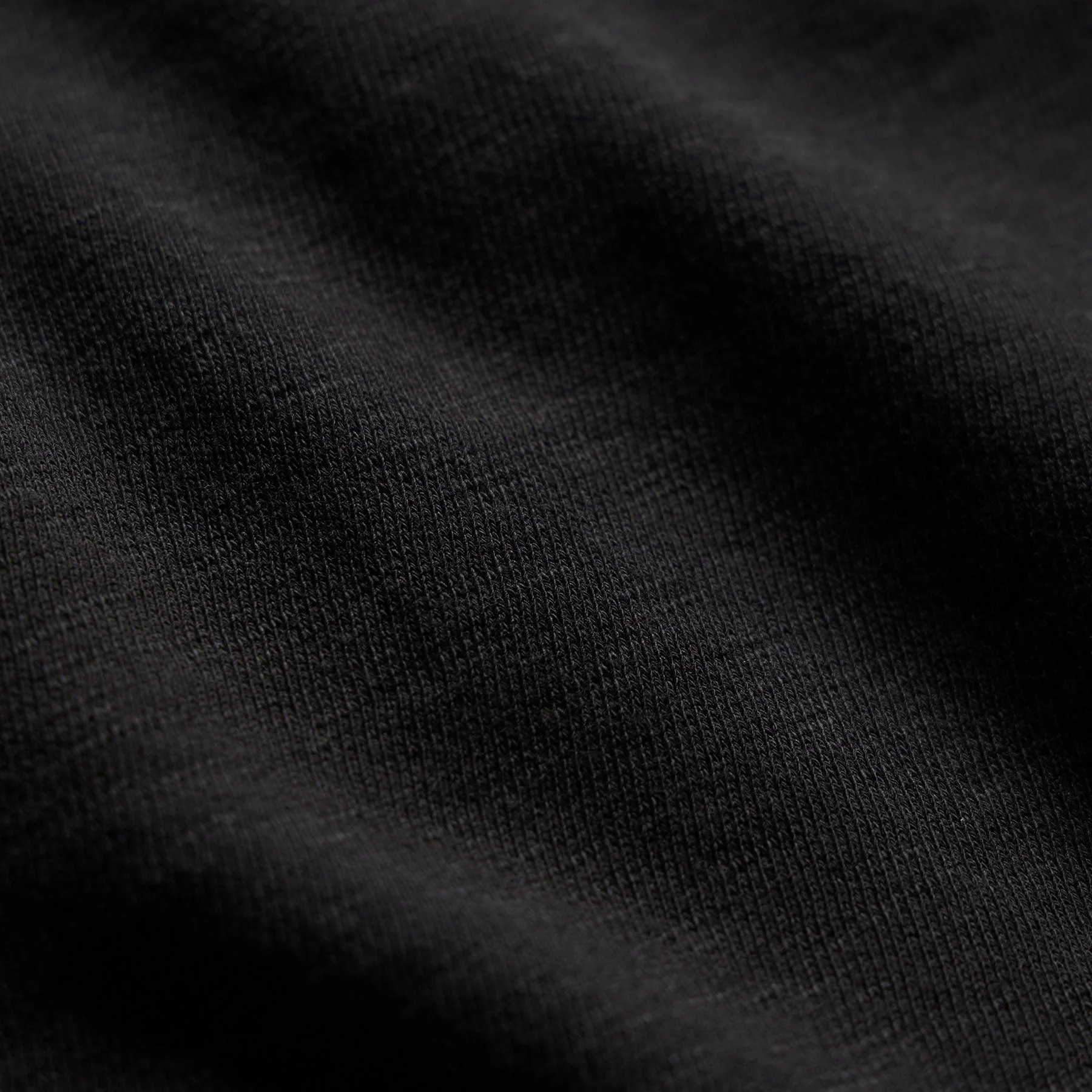 Vintage French Terry Sweat Short - Black - Image 9