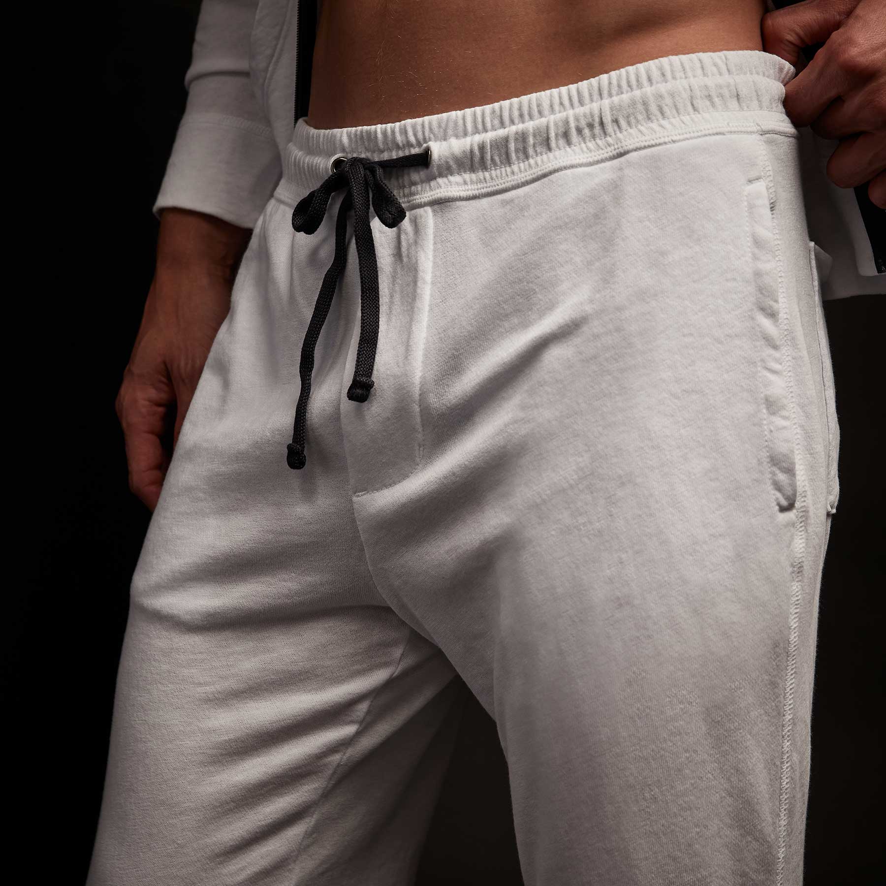 Vintage French Terry Sweatpant - White - Image 5