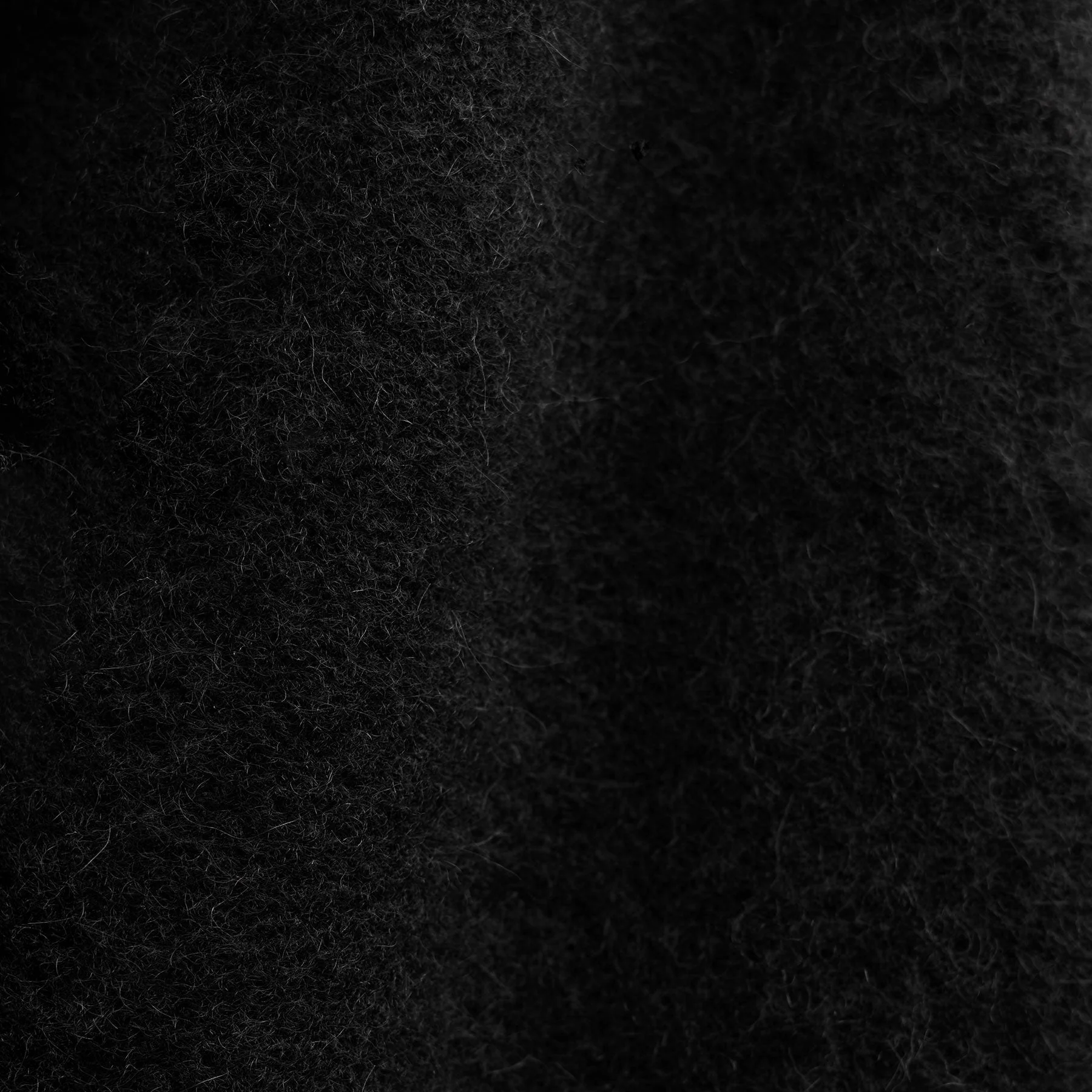 Wool Alpaca Cardigan Jacket - Black - Image 5