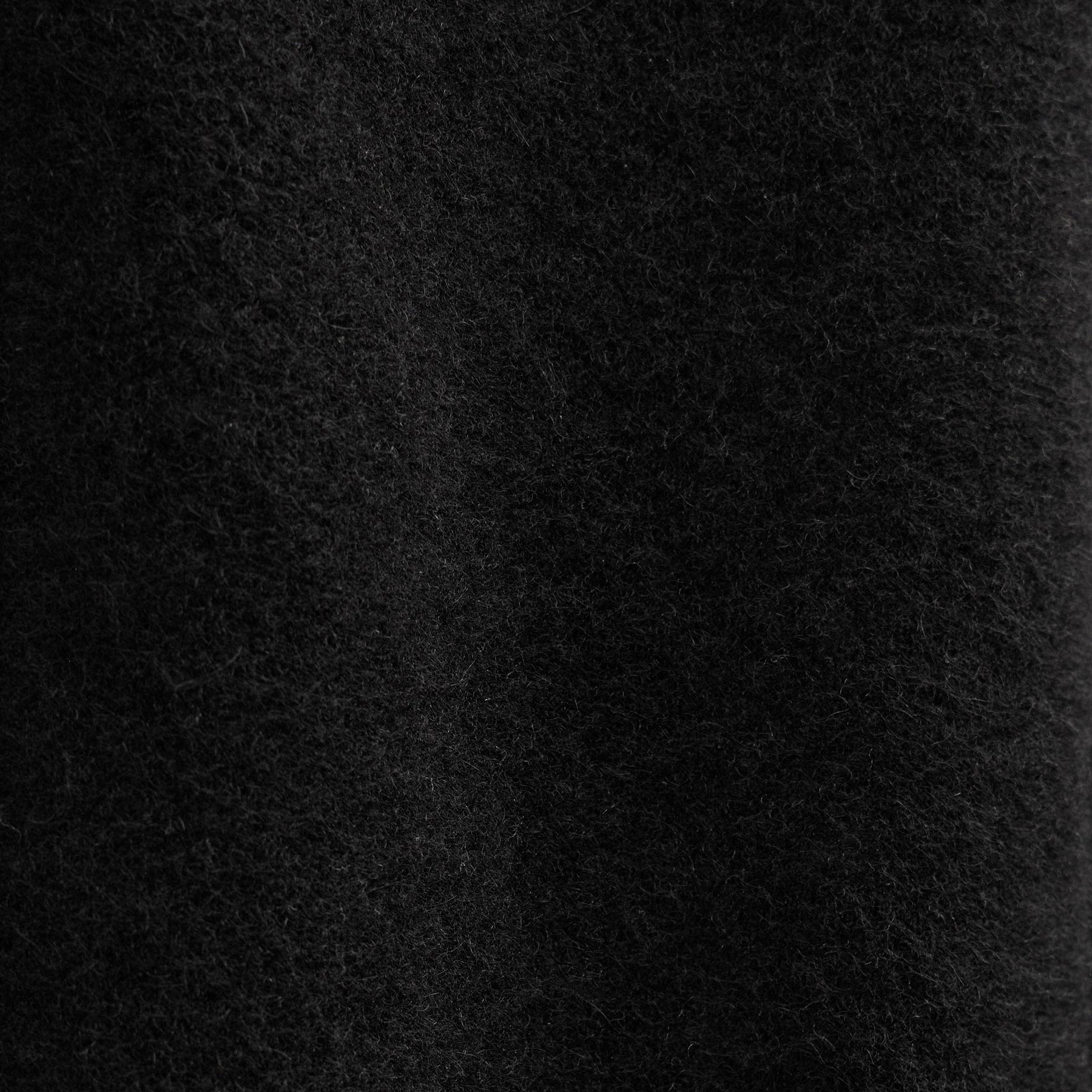 Wool Alpaca Stretch Zip Front - Black - Image 6